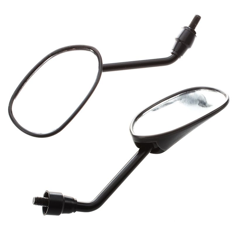 Pair Rear - view mirror for Motorcycle Scooter tread screw 8mm M8 adjustable rotation