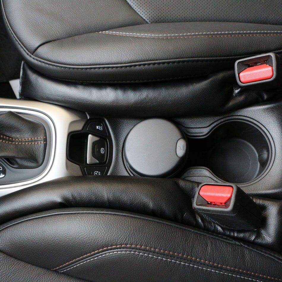 1Piece Pu Leather Car Leakproof Car Gap for Nissan Qashqai Juke Shiro NV200 Note Primera Pathfinder Leaf Tiida X-Trail