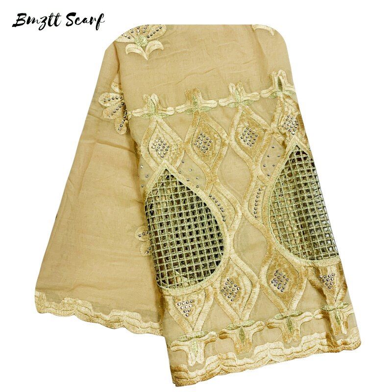 African Ladies Outdoor Embroidered Hollow Scarf Style Headscarf, Muslim Women 200*100cm High Quality Scarf Shawl BF-156