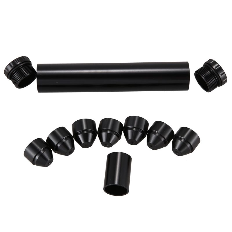 1/2-28 Napa 4003,Wix 24003,Black Car Fuel Filter 1X6 Aluminum Only For Car Used