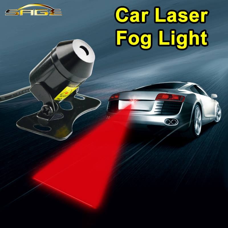 Anti Collision Rear-End Car Laser Tail Fog Light