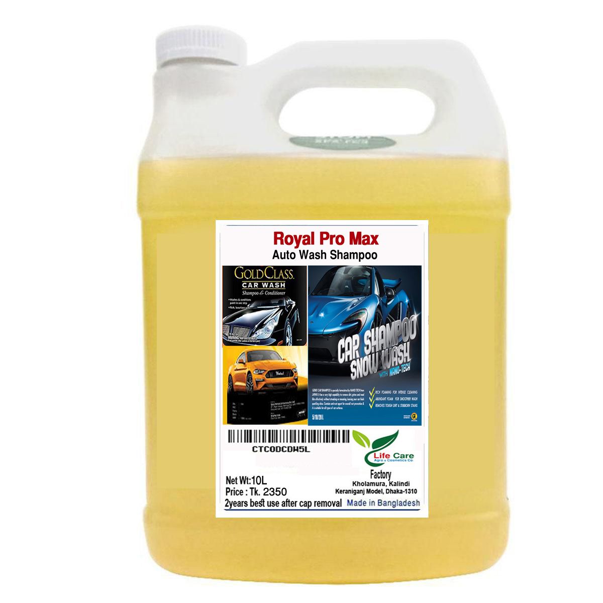 Royal Pro Max Foaming Auto Wash Shampoo 10L
