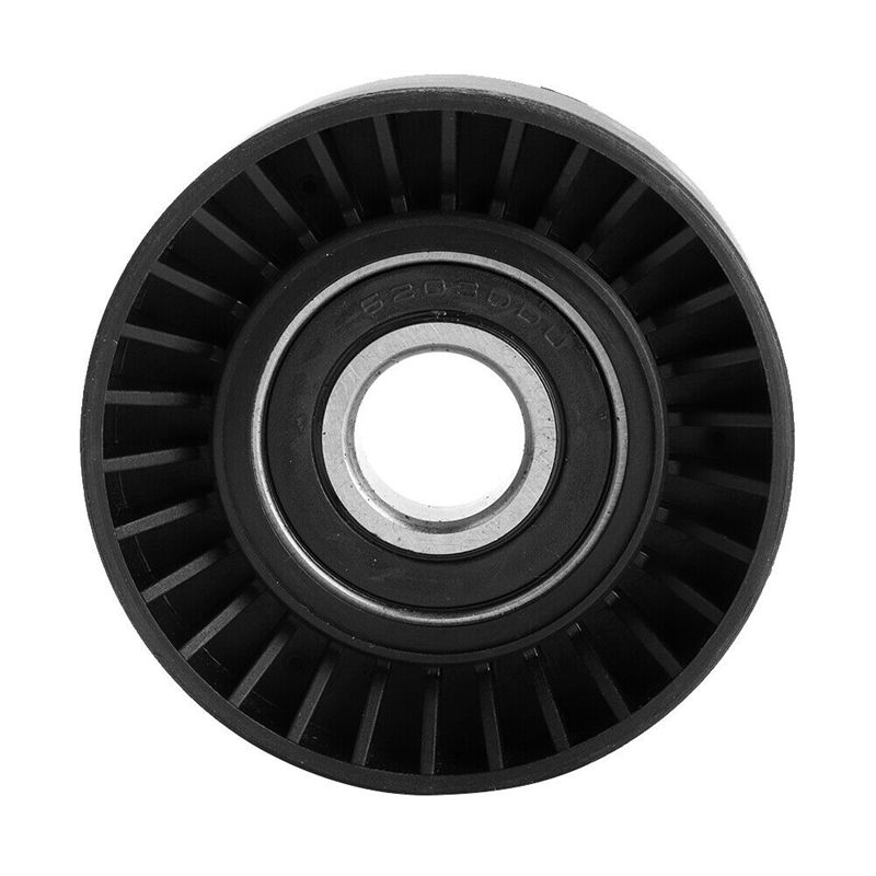 2X Fan Belt Tensioner Pulley V Ribbed Idler for BMW E46 E39 E38 E36 E53 11281433571