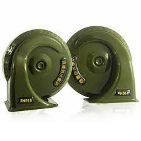 Waterproof 30W Motorcycle Snail Horn Sound 510Hz 410Hz Super Sound Whistle Electric Horn Motorrad Motorsiklet Motosiklet (Set of 2)