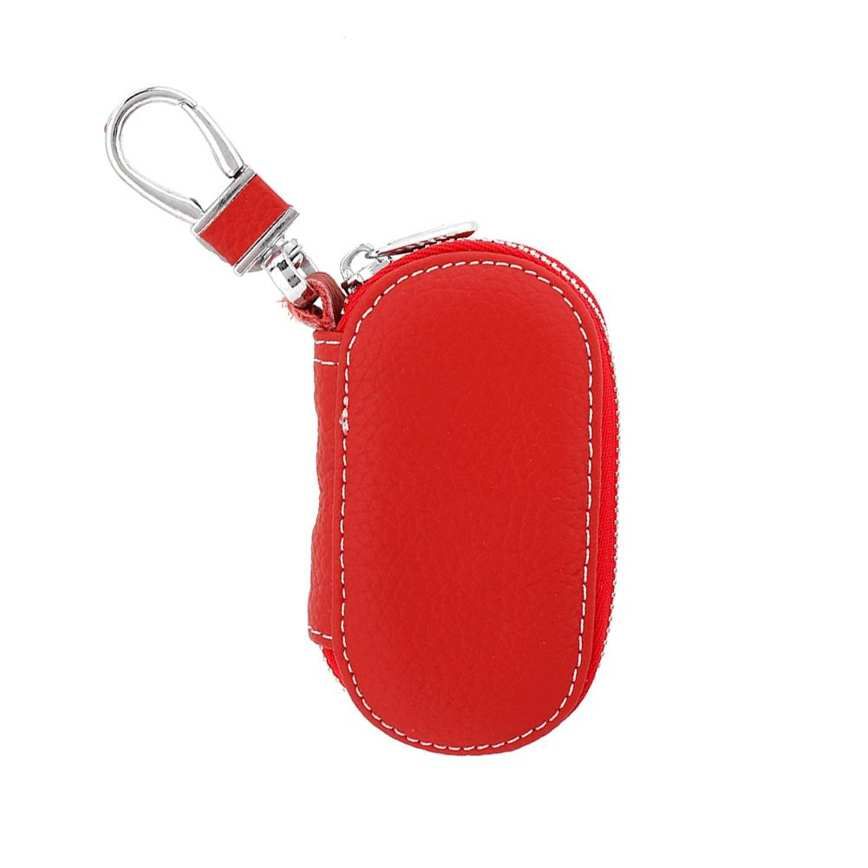 Suuonee Car Key Bag Universal Artificial Leather Remote Fob Smart Holder Case