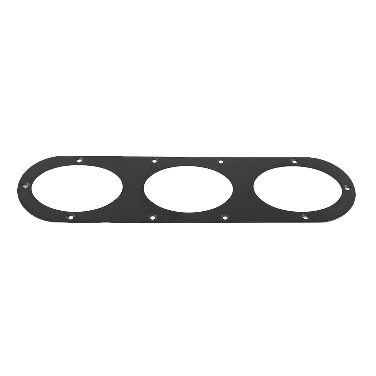 2 Pcs Universal Aluminium Alloy Rear Bumper Race Air Diversion Diffuser Panel DI