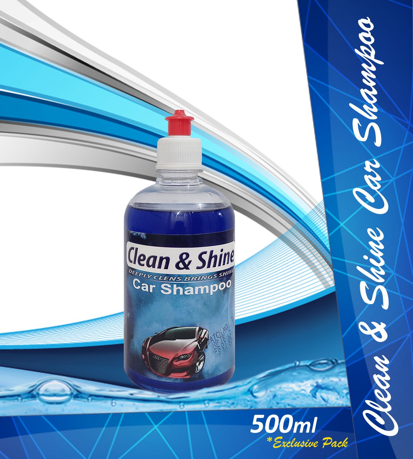 Blose Clean & Shine Car Shampoo 500 ml