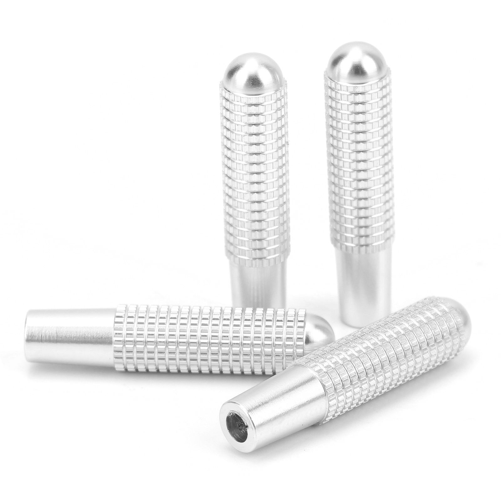 4Pcs Aluminum Alloy Door Lock Pin Knob Trim for Mercedes‑Benz New C / E Class