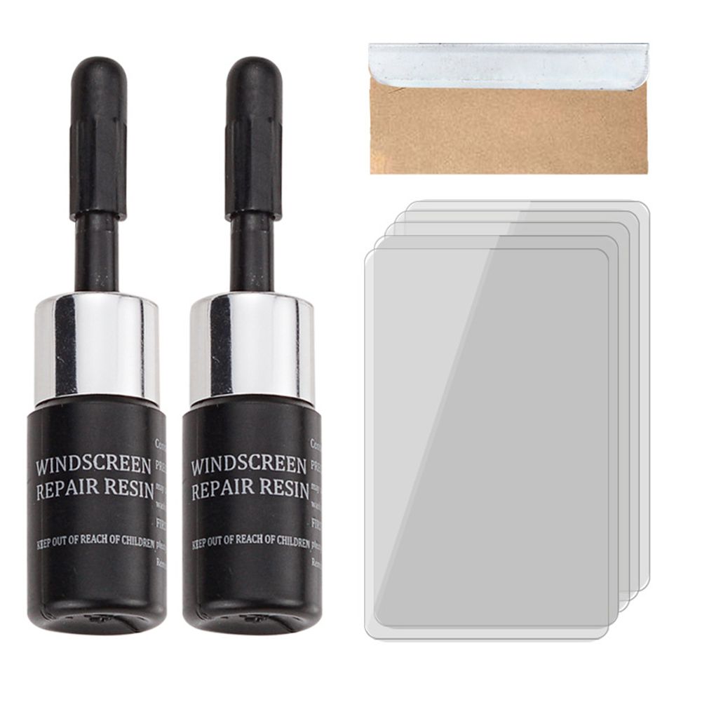 Automotive Glass Repair Fluid Car Windshield Crack Chip Repair Tool DIY Fix Kit