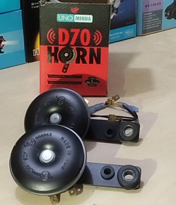 D-70 Motorcycle/Bike Horn set 2pcs UNO MINDA puser sound