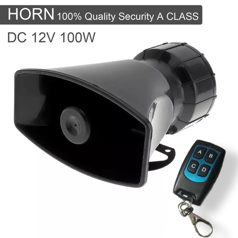 Siren Horn Remote Control 4 tones