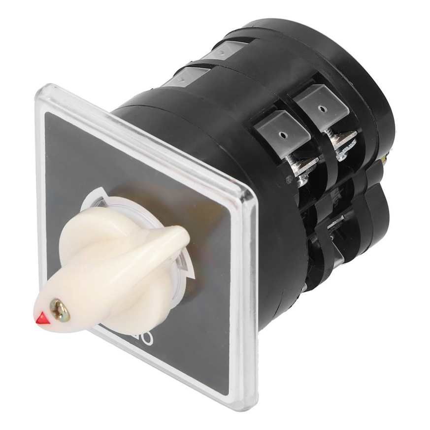 Power Rotary Switch Universal Cam Positioning Type Transfer Changeover On/Off 110‑380V/16A LW5D‑16/2C