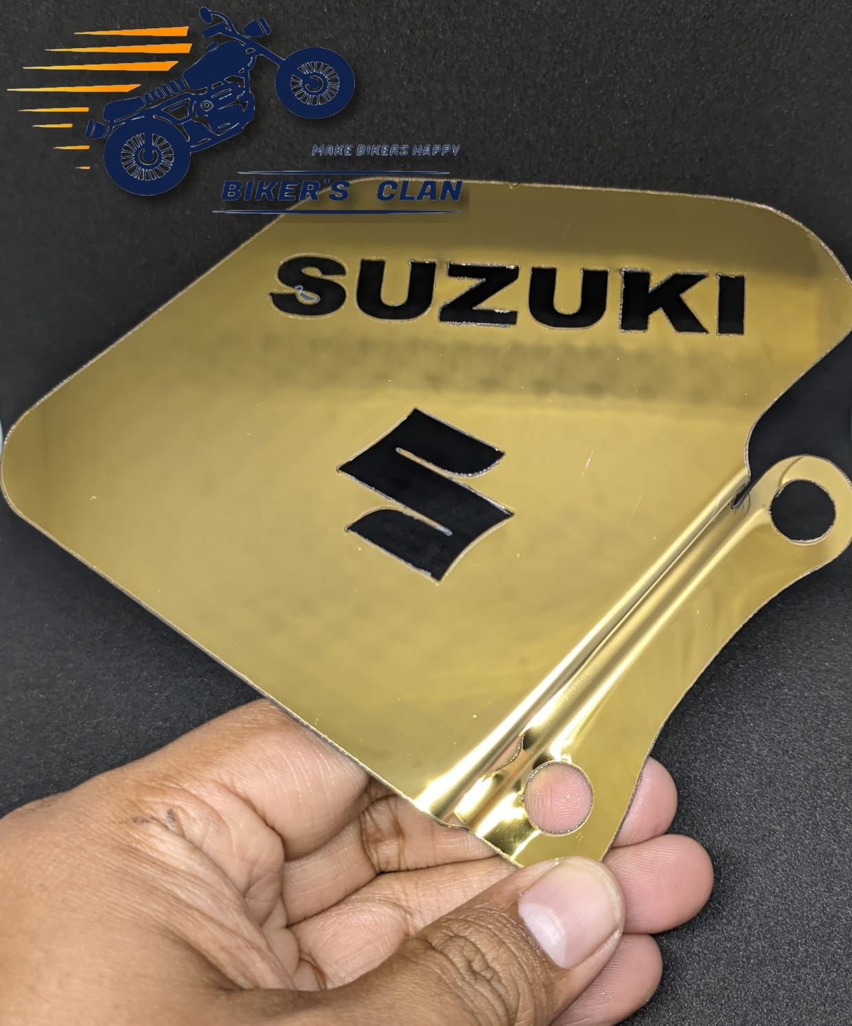 Suzoki Gixxer Hydraulic Guard, Hydraulic Cap, Hydraulic Cover Stainless Steel