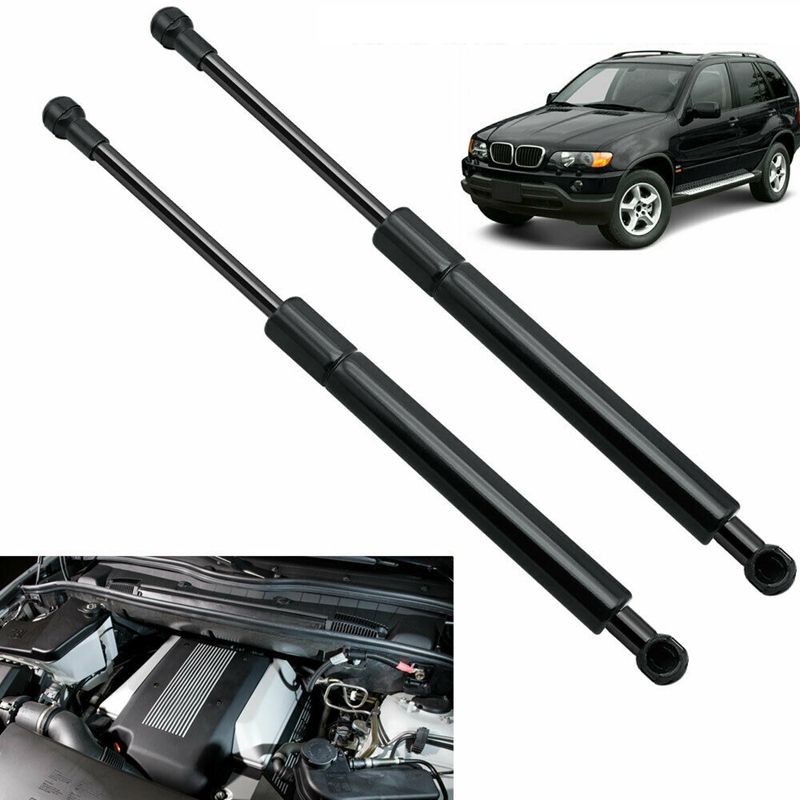 2Pcs Car Gas Lift Supports Struts Shock Front Bonnet Boot for BMW-X5 E53 2000-2006 51238402551