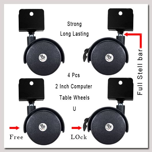 Computer Table Wheels U Castor Wheel, U-Type-MHN