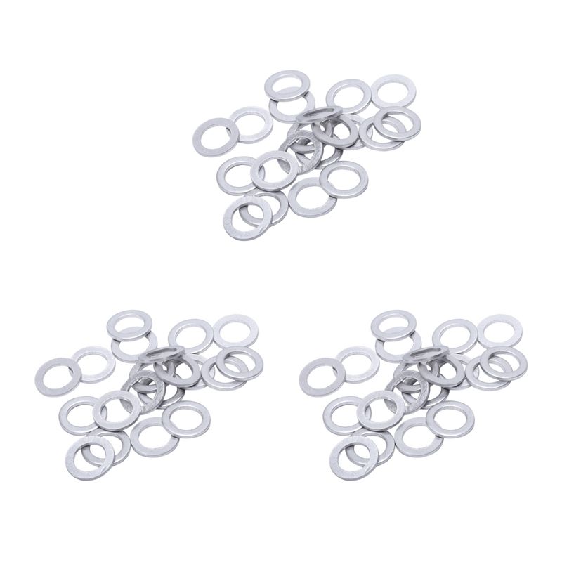 60Pcs Oil Drain Plug Washer Gaskets for Honda/Acura 94109-14000