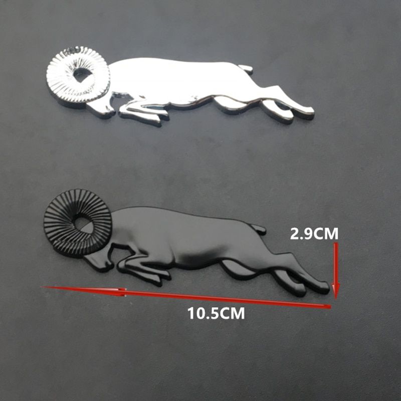 Automobile Exterior Decoration For Dodge Charger ram 1500 Viper Nitro RAM Journey Caravan Ram Pattern Car Front Rear Sticker