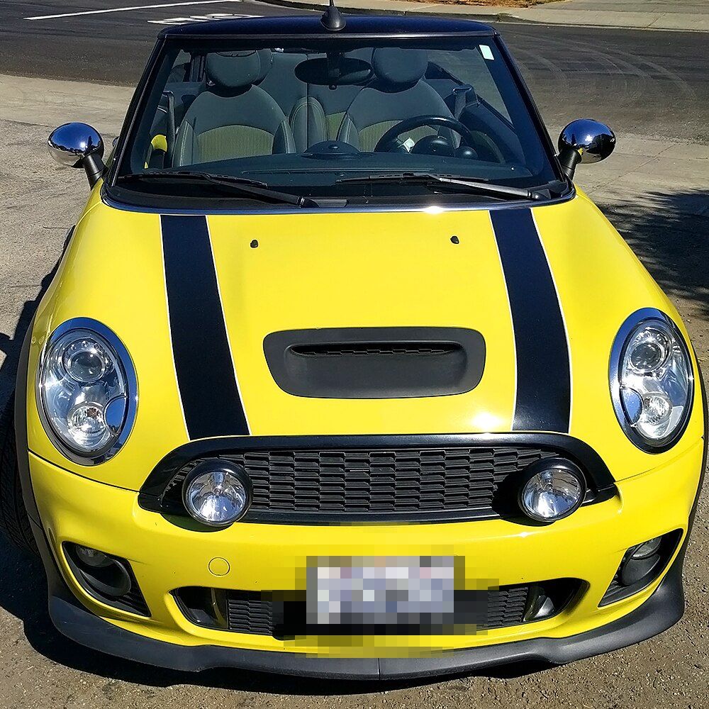 Car Styling Engine Hood Stripe Lines Sticker Rear Trunk Auto Vinyl Decals For Mini Cooper R56 R57 R58 F54 F55 F56 Hatchback
