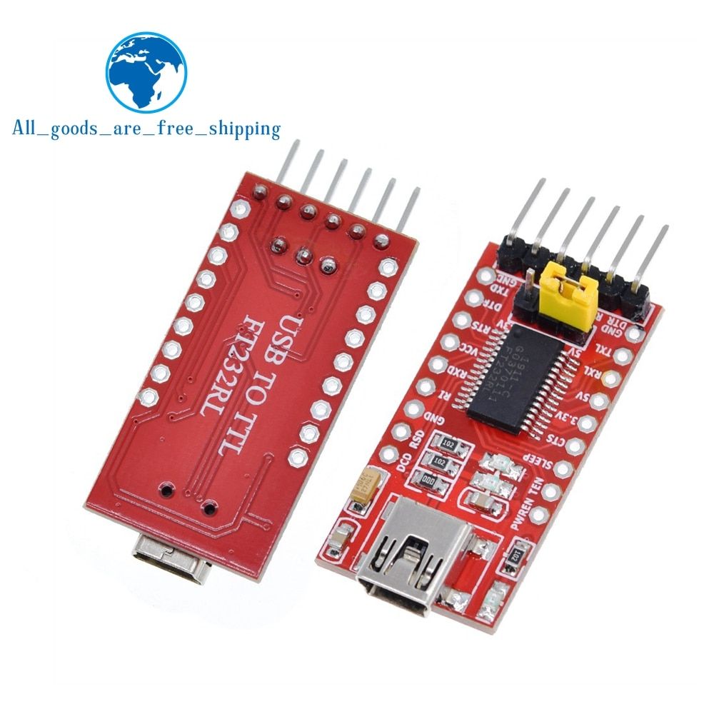 FT232RL FTDI USB 3.3V 5.5V to TTL Serial Adapter Module forArduin Mini Port.Buy a good quality!Please choose me