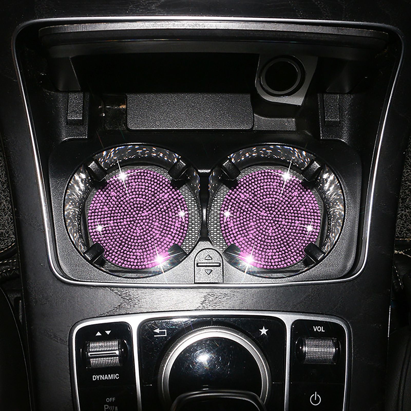 Car Cup Coaster Convenient Universal Porle Car Cup Pad