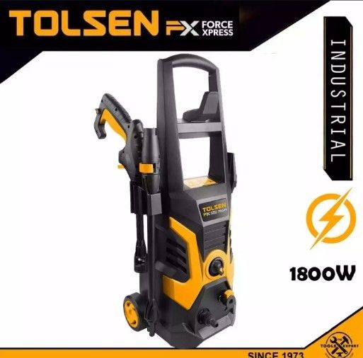 TOLSEN High Pressure Washer 1885PSI w/ Self Priming Function (1800W)  Car Washer FX Series 79571