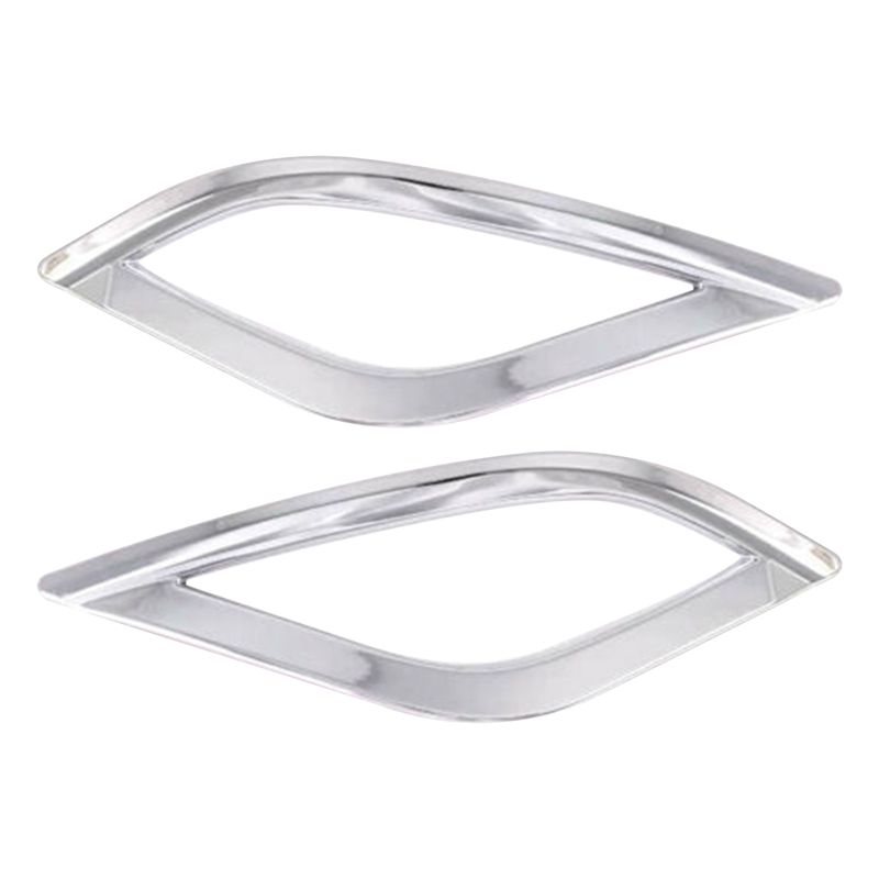 Car ABS Chrome Rear Fog Light Lamp Cover Trim Accessories for Toyota Prius 2019-2020