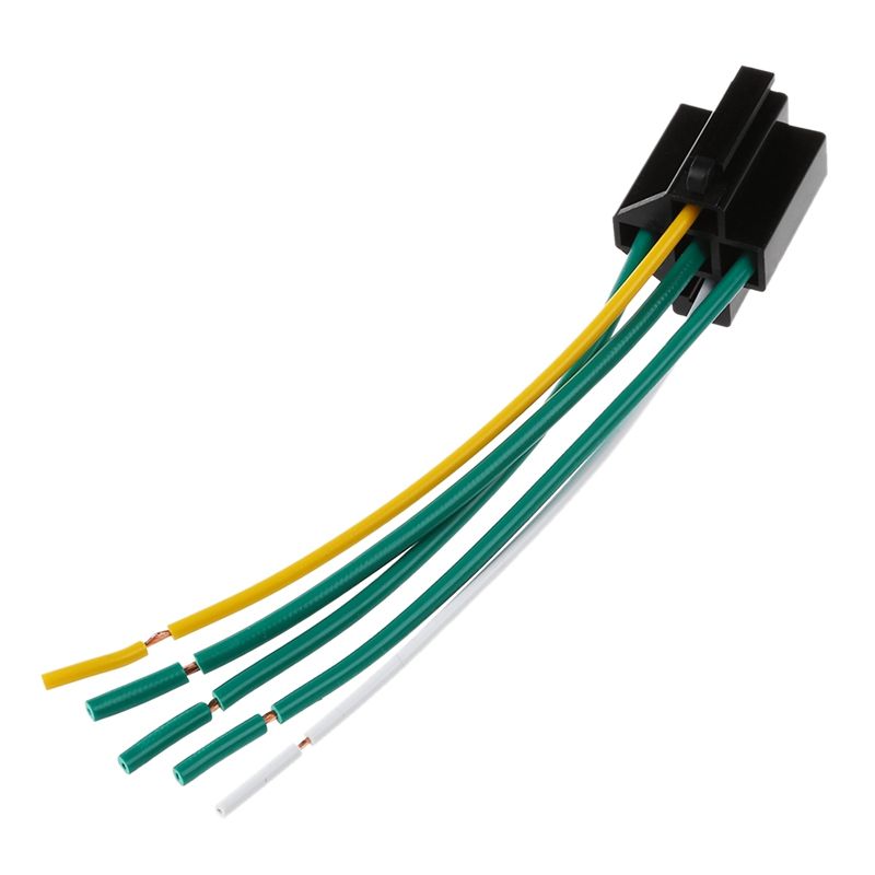 5X 12V Automotive Changeover Relay 40A 5-Pin with Socket Holder