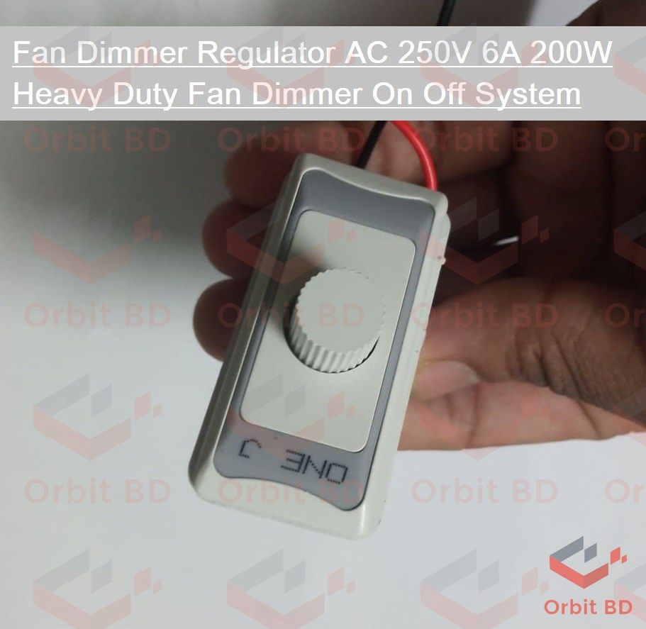 Piano Fan Dimmer Regulator AC 250V 6A 200W Heavy Duty Fan Dimmer On Off System For Electrical Devices LED Light Dimmer Fan Regulator