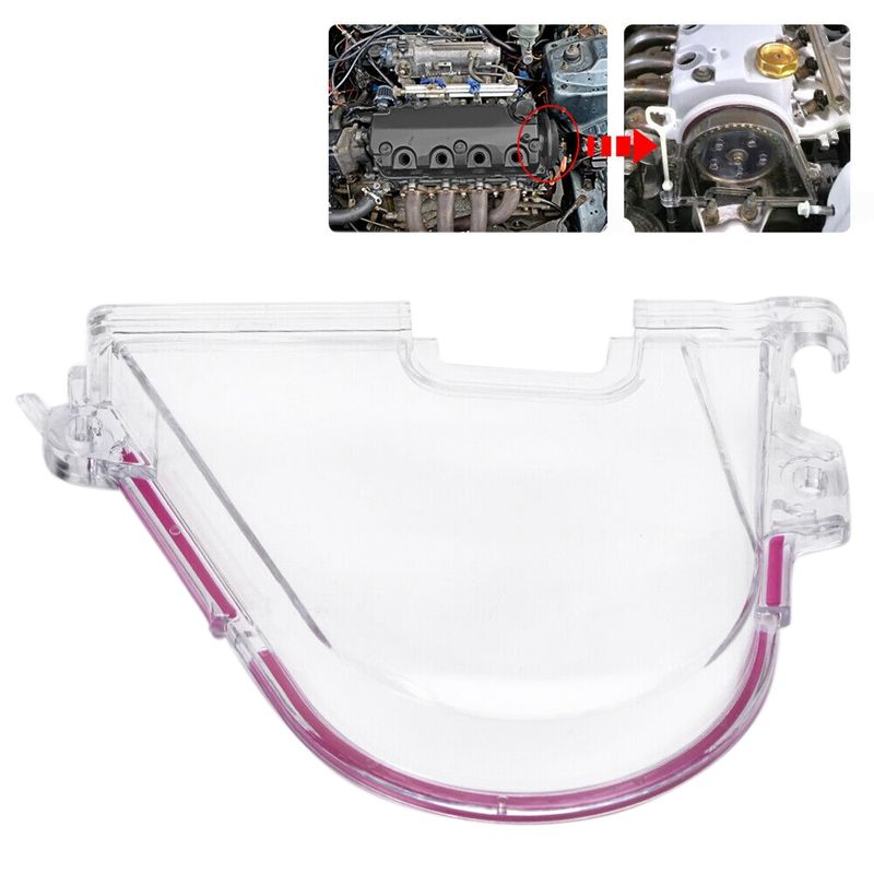 for CIVIC 96-00 EK EG D15 D16 Engine Clear Cam Gear Timing Belt Cover