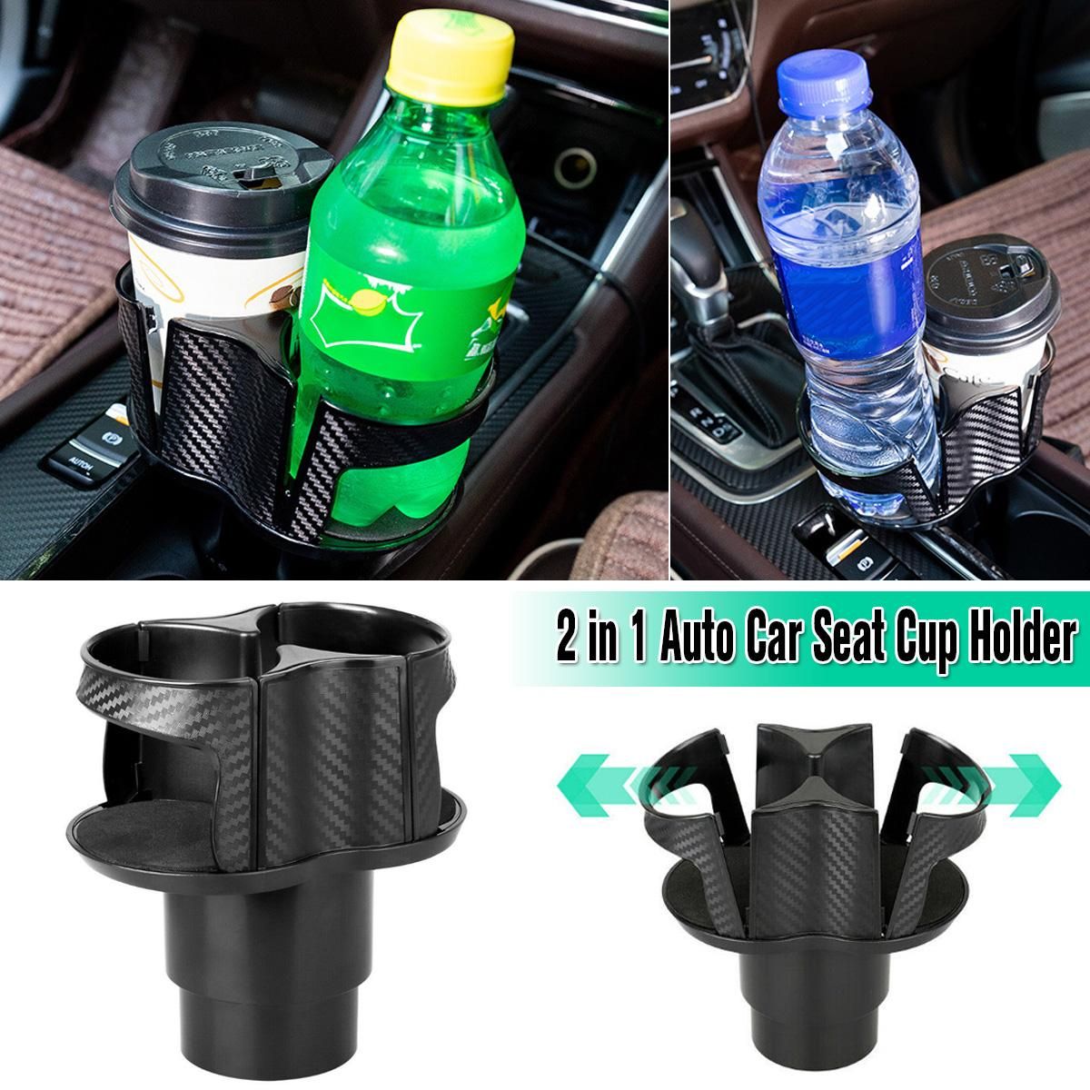 Auto Car Seat Cup Holder Food Drink Bottle Mount Stand Storage Organizer -