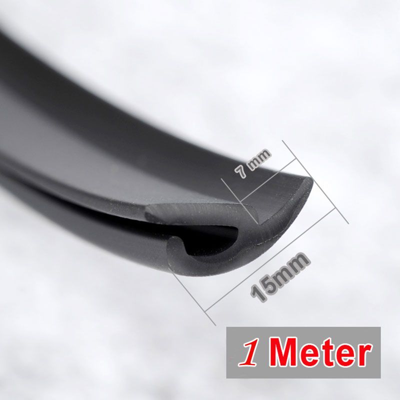 1~4 M Windshield Rubber Seal Front Rear Windshield Sunroof Seal Strips Dustproof Sealing Strip For Auto Car Dashboard Windshield