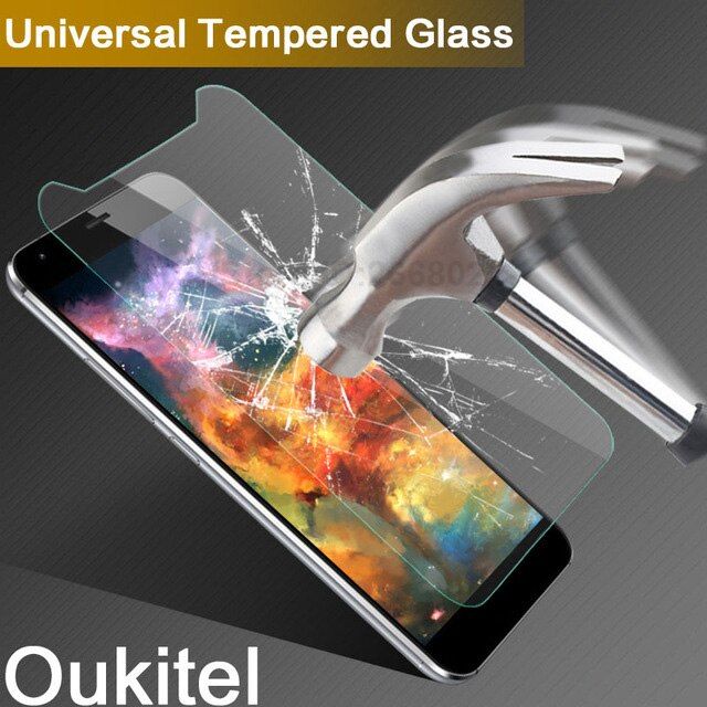 Tempered Glass For Oukitel C10 C8 C9 K6 K7 K8 K5 C11 C12 Pro Mix 2 U17 U18 U23 U20 Plus U25 Pro Screen Protector Phone Film