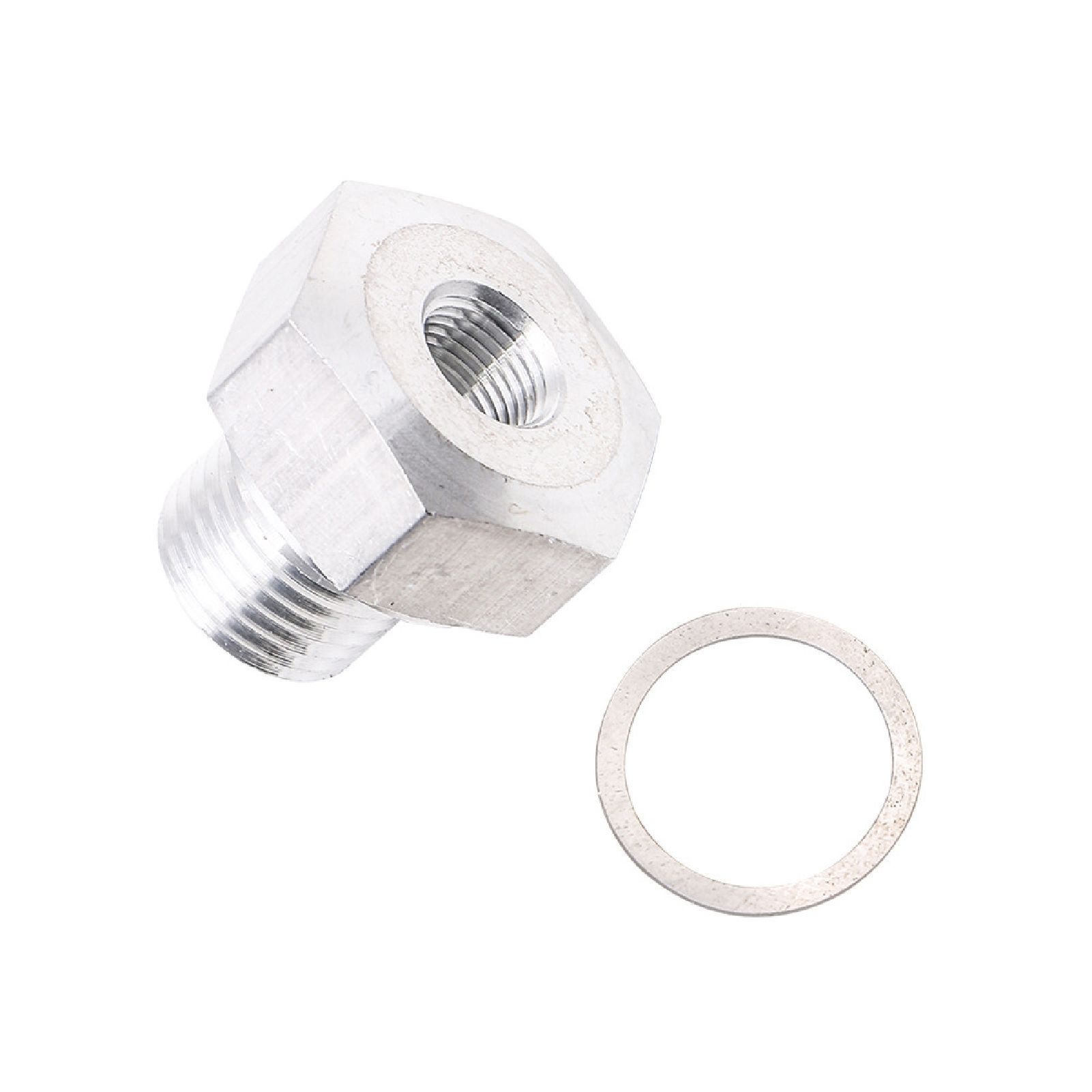 Sensor Adapter Anti-scratch Male M16x1.5 to Female 1/8 NPT High Hardness Fuel Pressure Adapter