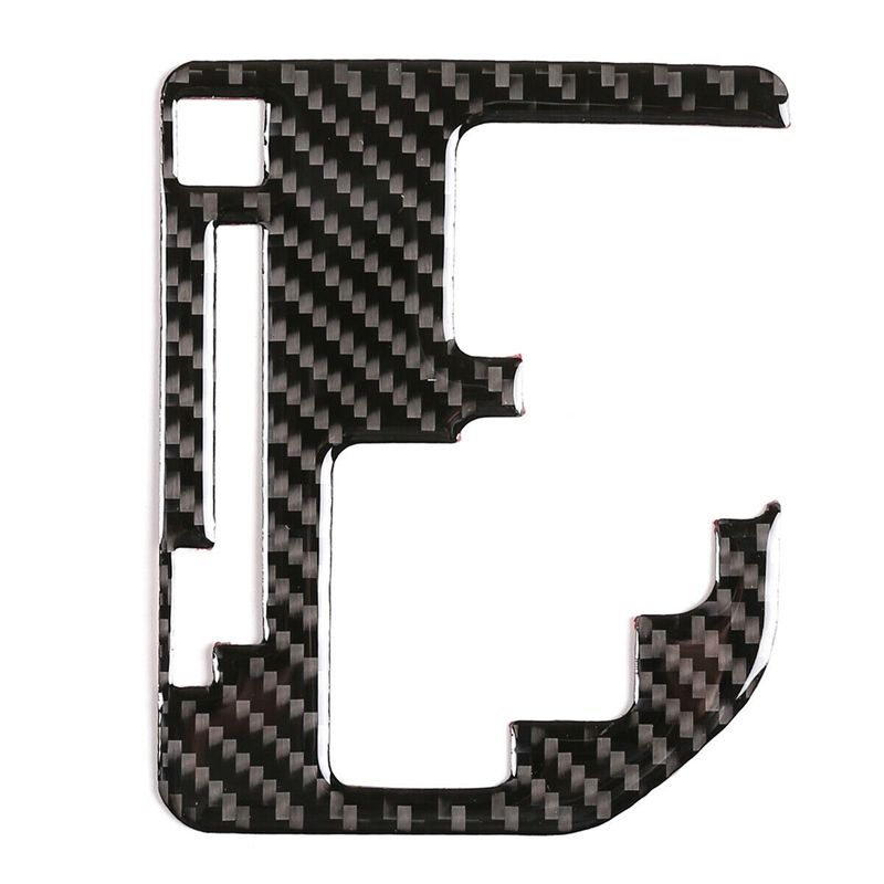 Carbon Fiber Gear Indicator Panel Cover Trim Stickers for Toyota Tundra- 2014 2015 2016 2017 2018 2019 2020 2021 (Black)