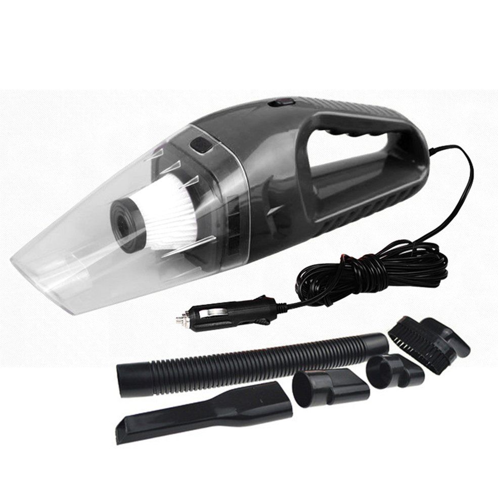 Portable 120W 12V Car Vacuum Cleaner Handheld 5m Cable Wet And Dry Dual Use
