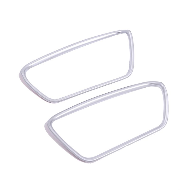 For Toyota GR Supra A90 2018-2021 Car Seat Side Frame Button Panel Cover Trim Sticker Decorative Accessories, Chrome
