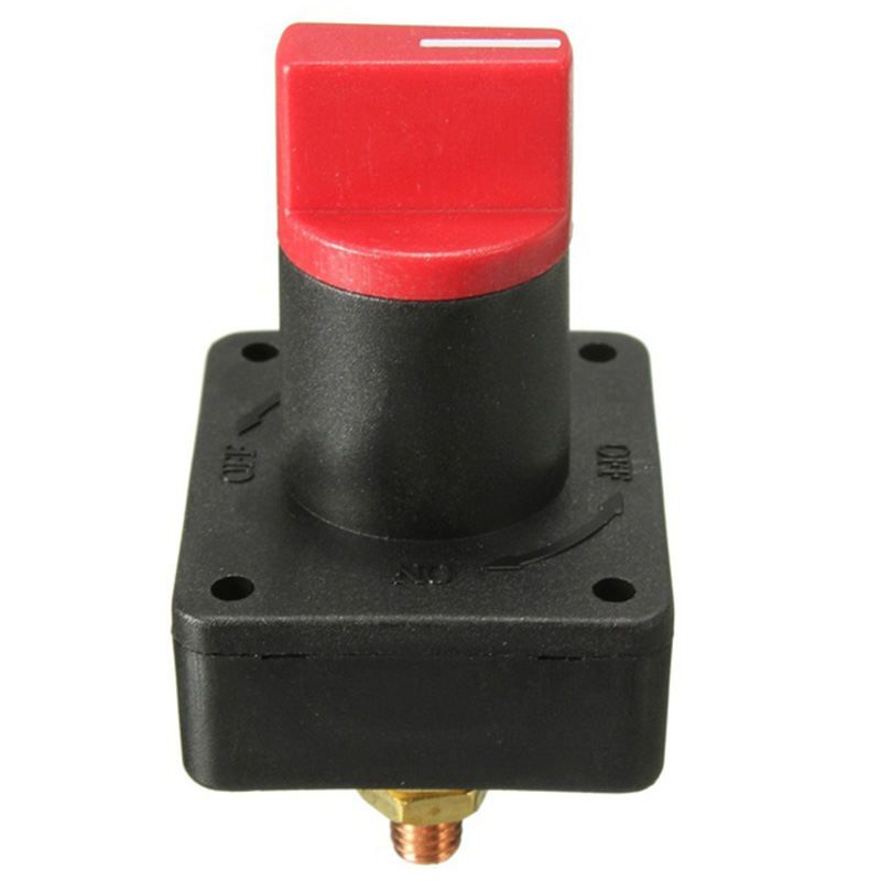 Switch  Disconnect Switch Rotary Isolator Cut OFF Switch for Car Boat Marine Van Truck Rv ATV Caravan (Type J 1pcs)