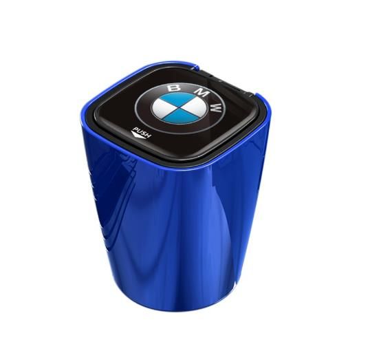 1Pieces Car Ashtray For E46 E90 E60 E39 F30 E36 F10 E92 E30 F20 E87 E34 X1 X3 X4 X5 X6 Series3 Series5（model：blue）