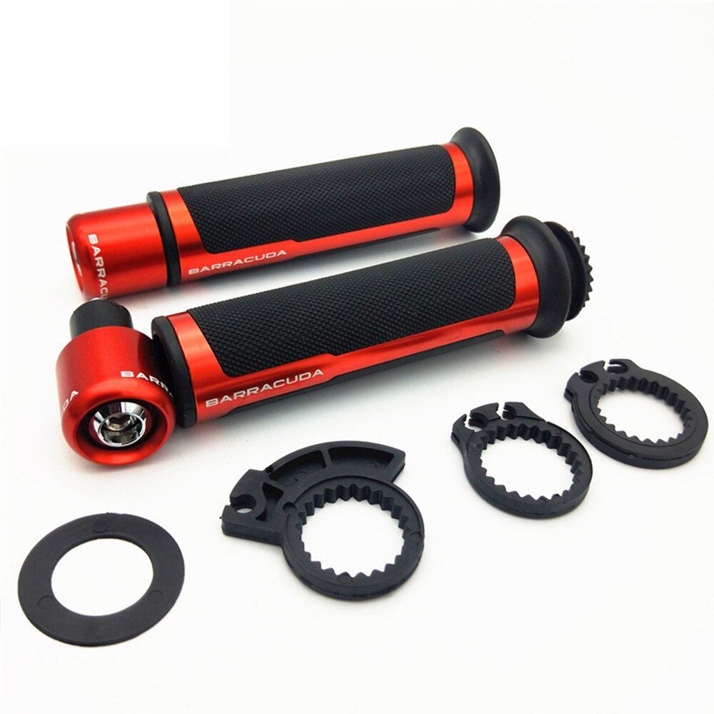 CNC 7/8" 22mm cafe racer Motorcycle Handle Grips handlebar Ends For yamaha nmax 155 raptor 700 mt 03 r15 v3 fz16 r15 accessories