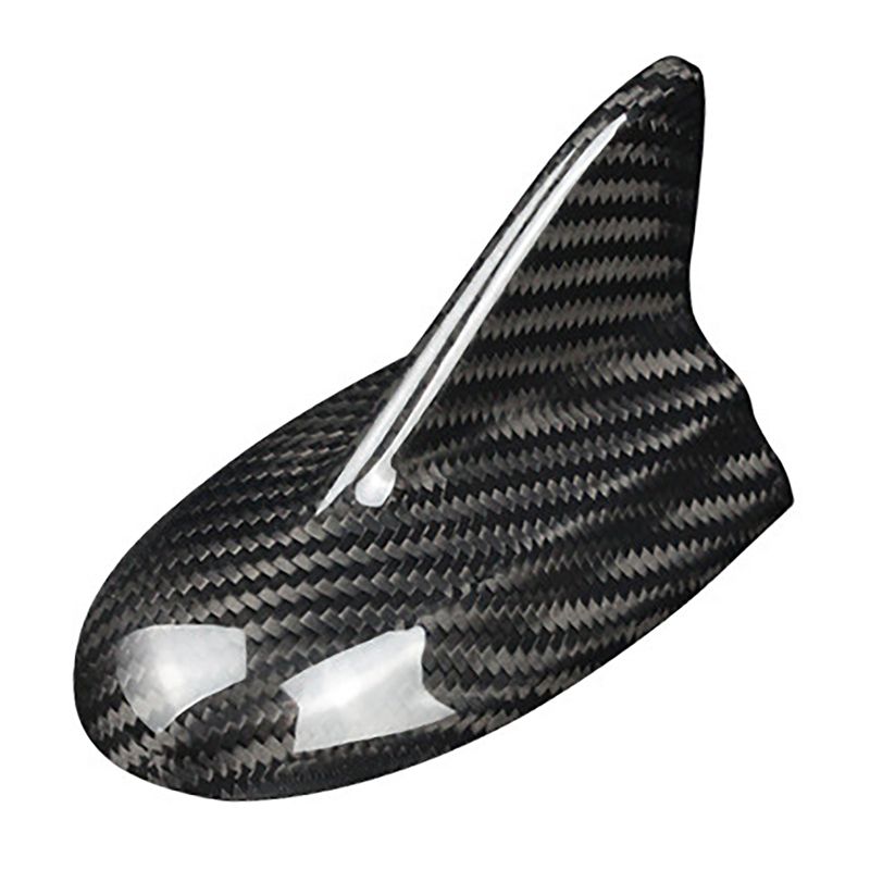 Carbon Fiber for Dodge Challenger SRT 2015-2020 Accessories Exterior Shark Fin Antenna Cover Sticker Trim Car Styling