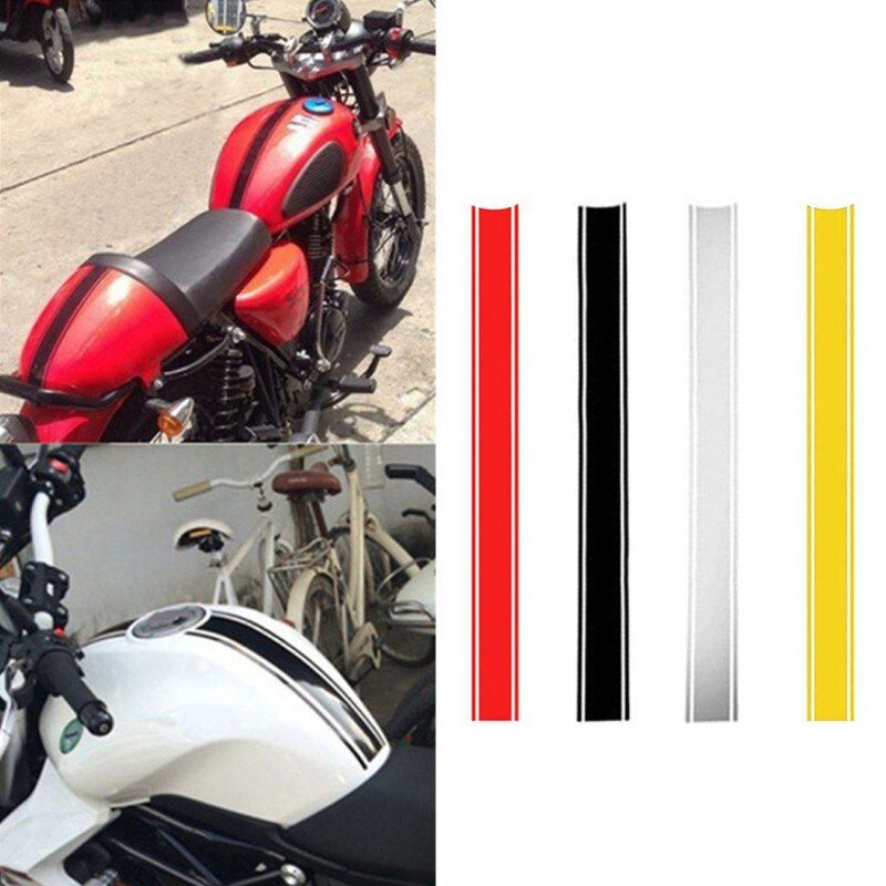 2019 1 Pcs Motorcycle Fairing Cowl Vinyl Stripe Pinstripe Decal Sticker For Car Racer 50 X 4.5 Cm