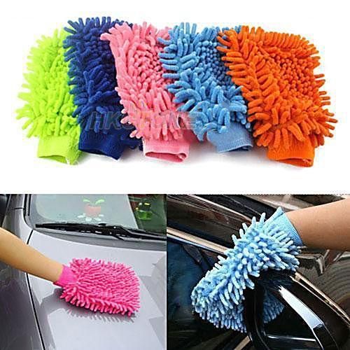 Microfiber Car Washing Gloves - Multicolor