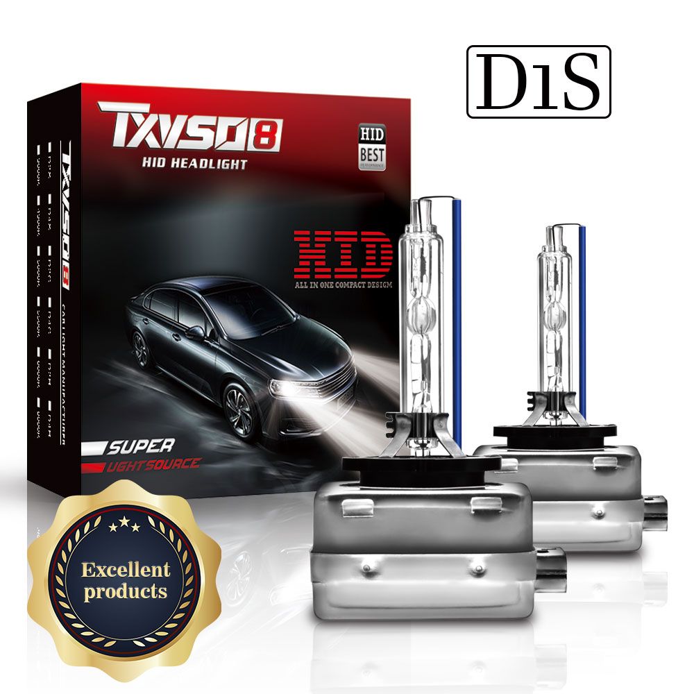 TXVSO8 Super Bright Headlights D1S D2S D3S D4S Xenon HID Car Bulb 35W/55W 9000LM Automobiles Headlamps 4300K 6000K 8000K 10000K-10000K-D4S