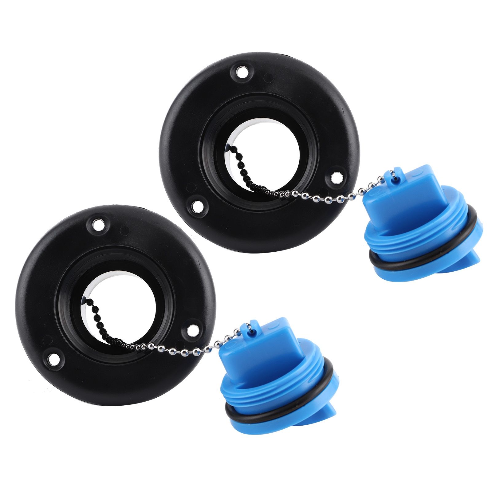 Boat Drain Plug 50mm Nylon Replacement Kayak Stop Water Bung Easy‑Install Twist Accessories