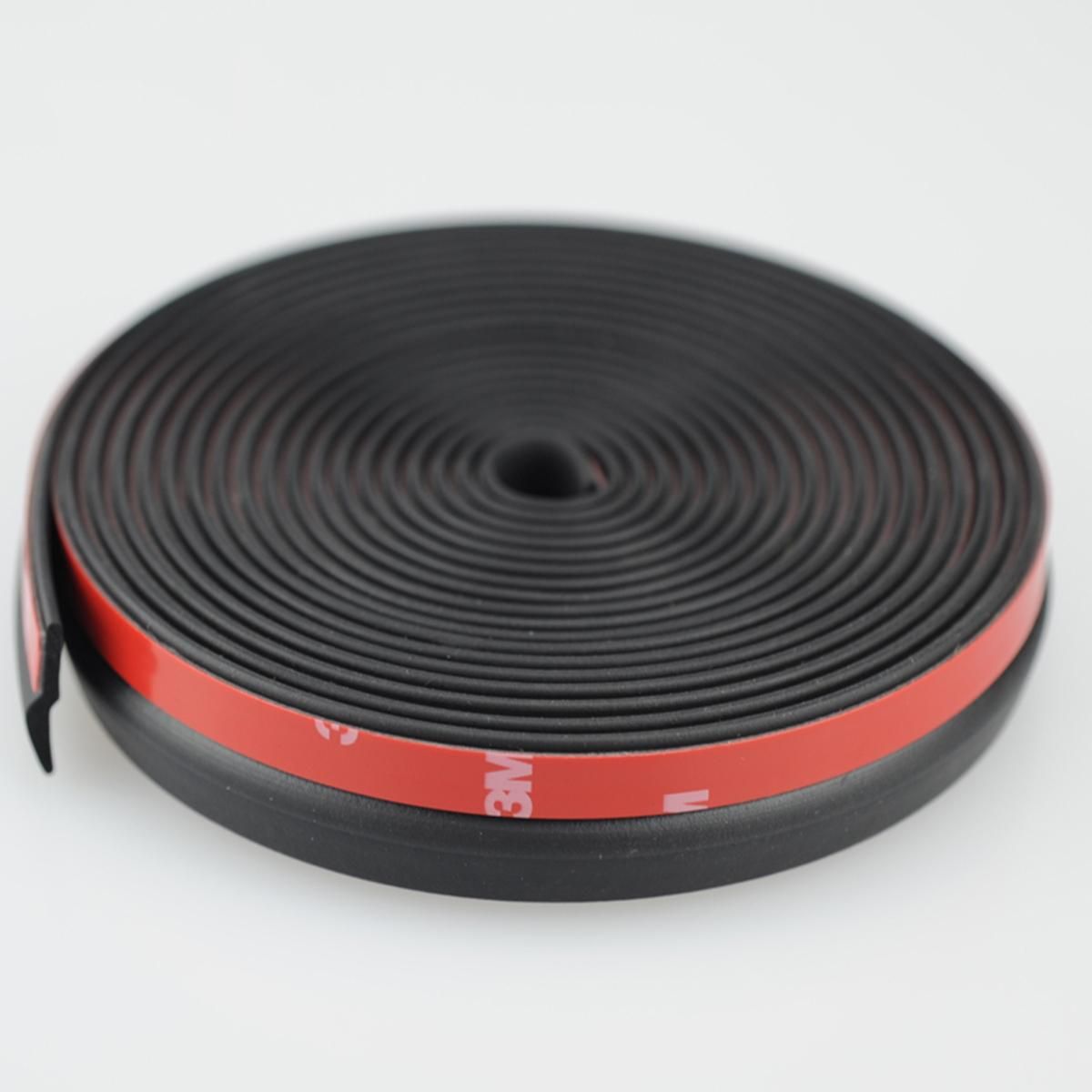 4 Meters Z Type 3M Door Seal Car Sound Insulation Car Door Sealing Strip Rubber Weatherstrip Edge Trim Noise Insulation