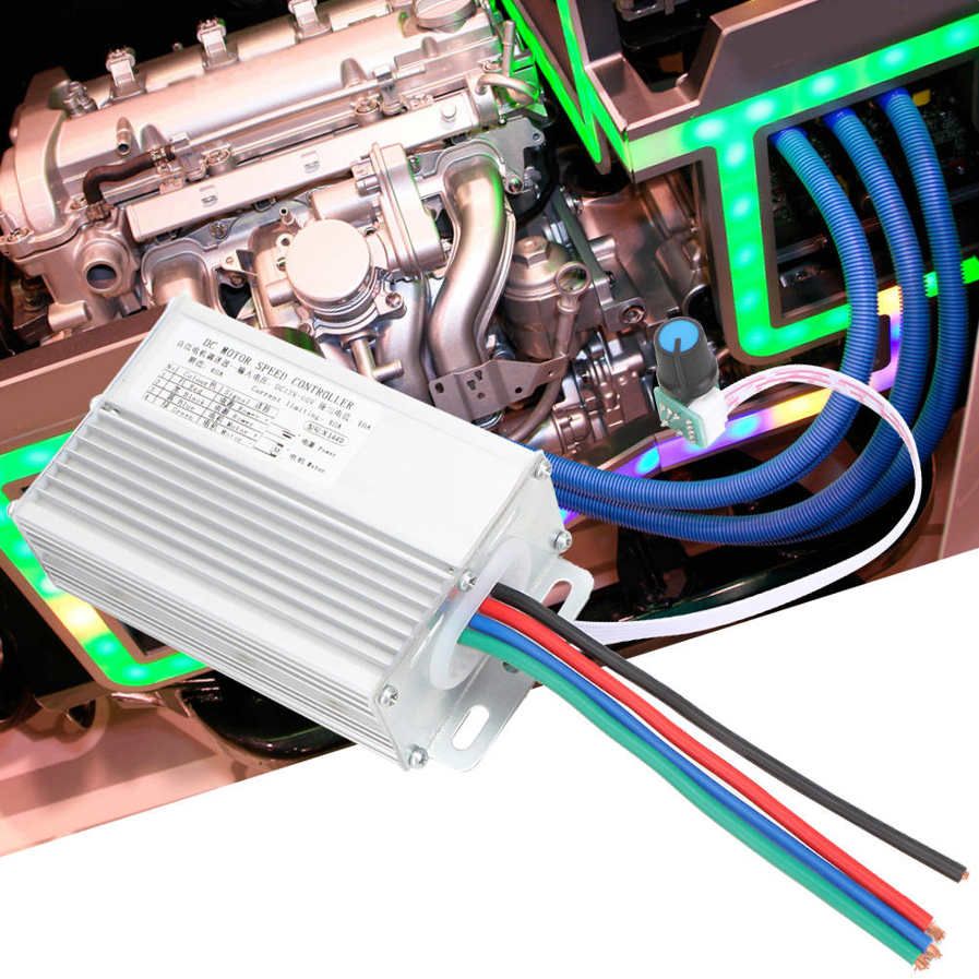 PWM DC Brush Motor Speed Controller 12~60V Governor Regulator 40A 60A
