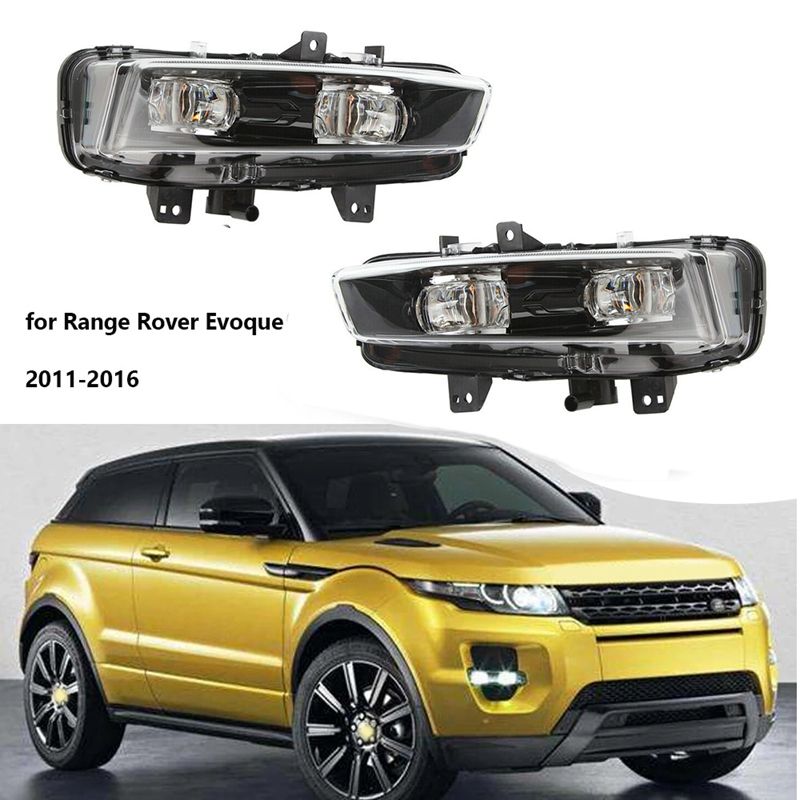 1 Set Car Front Fog Lamp for Land Rover Range Rover Evoque 2011-2016