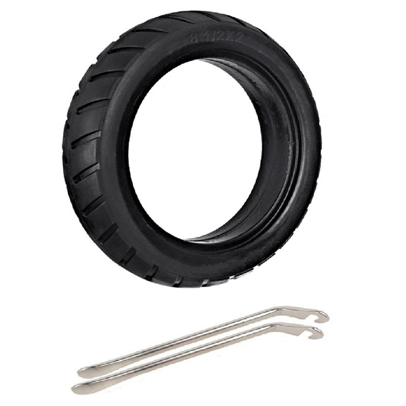 8.5 Inch Front/Rear Scooter Tire Wheel Solid Replacement Tyre 8 1/2X2 for Xiaomi M365 Electric Scooter Skated