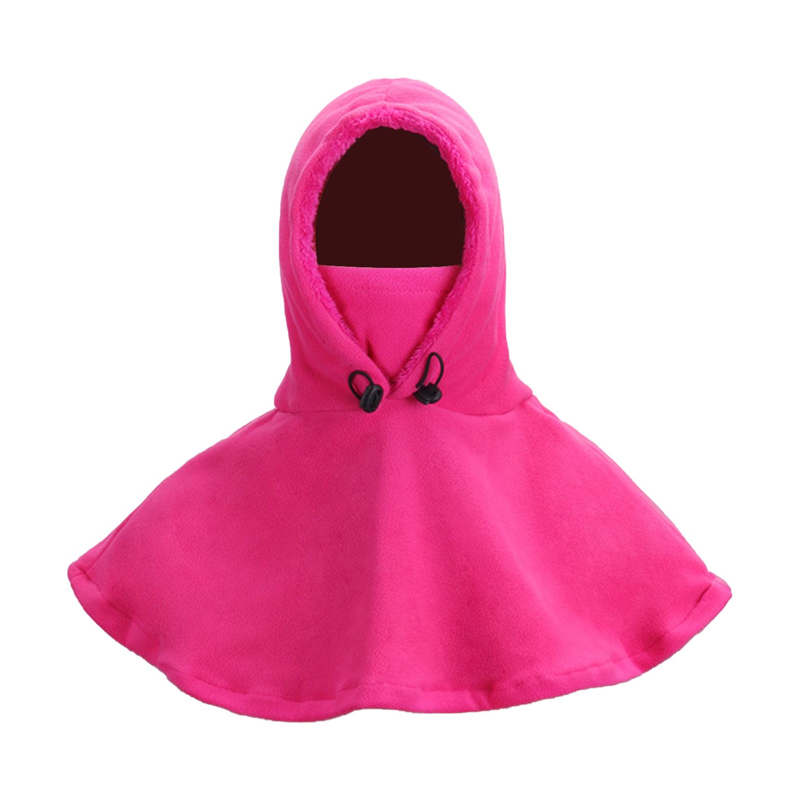 Unisex Thickened Warm Hood Balaclava Shawl Outdoor Bicycle Riding Headgear Scarf
