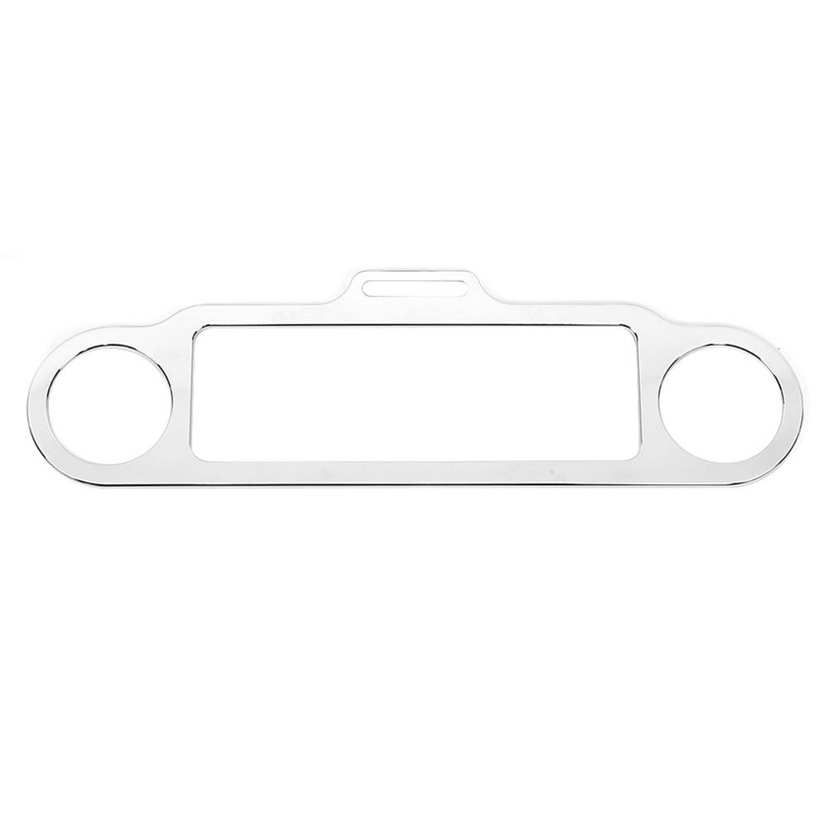 Motorcycle Instrument Trim Meter Gauge Decor Cover Bracket Fits for Trike 1986-Up
